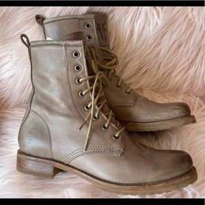 Frye combat boots